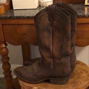 Frye cowboy boots